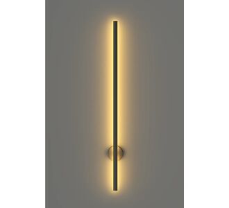 Stewehome Φωτιστικό τοίχου LED με αλουμίνιο Μαύρο 87325102 |  Απλίκες στο espiti