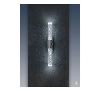 Stewehome Μοντέρνο φωτιστικό τοίχου LED με μπαταρία και λευκά LED 31 cm σε ανθρακί γκρι 64770322 |  Απλίκες στο espiti