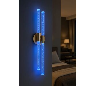 Stewehome μοντέρνο φωτιστικό τοίχου led με ακρυλικό και ηλεκτρικό τηλεχειρισμό 20230918 |  Απλίκες στο espiti