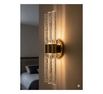 Stewehome Μοντέρνο φωτιστικό τοίχου LED με ηλεκτρικό τηλεχειριστήριο και ακρυλικό υλικό 98714053 |  Απλίκες στο espiti