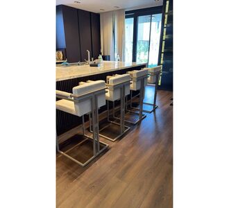 Stewehome Καρέκλα μπαρ ύψους 65 cm για μπαρ Κρεμ 83144568 |  Σκαμπώ μπαρ στο espiti