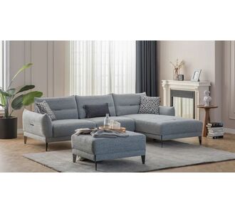 Stewehome Γωνιακός καναπές από μέταλλο 21792090 |  Καναπέδες γωνιακοί στο espiti