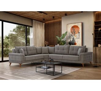 Stewehome Σετ γωνιακού καναπέ για σαλόνι 19583198 |  Καναπέδες γωνιακοί στο espiti