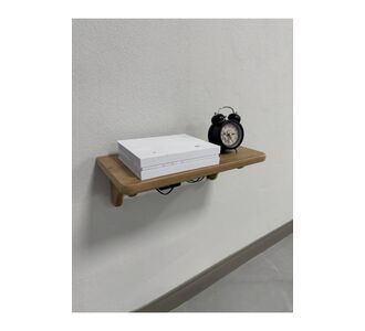 Stewehome Διακοσμητικό ράφι πάνω από πρίζα μονό ράφι για Καφέ 39x19x19 cm 65752201 |  Ραφιέρες τοίχου στο espiti