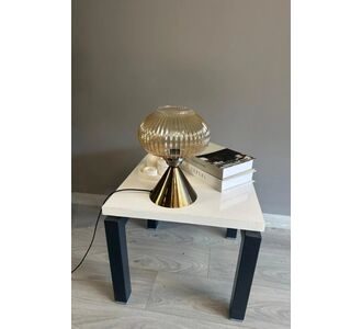 Stewehome Διακοσμητική επιτραπέζια λάμπα με γυάλινο φωτιστικό για κομοδίνο υπνοδωματίου Στάνταρ 34502829 |  Επιτραπέζια στο espiti
