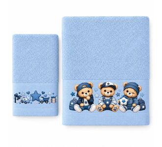 Παιδικές Πετσέτες (σετ 2 τεμ) Baby Bear Boy Astron Italy |  Πετσέτες παιδικές στο espiti