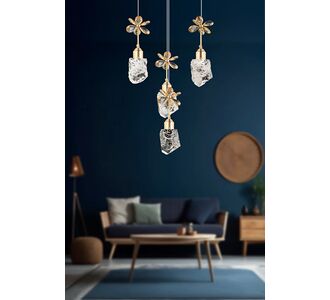 Stewehome India LED Κρεμαστό Φωτιστικό 3 Χρώματα Ρυθμιζόμενο G9 35x90 cm 653702 |  Οροφής στο espiti