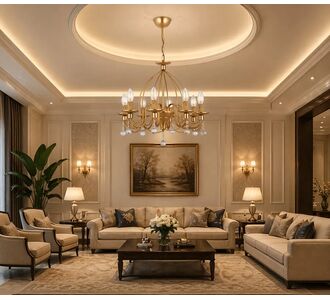 Stewehome Φωτιστικό Οροφής 8 Λαμπτήρων Χρυσό E14 Κρυστάλλινο 70x71x71 cm 821698 |  Οροφής στο espiti
