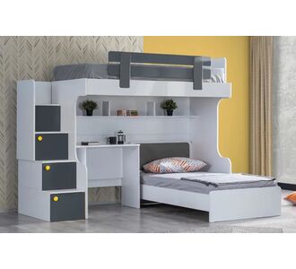 Stewehome Κουκέτα κρεβάτι με γραφείο 87917183 |  Παιδικά έπιπλα στο espiti