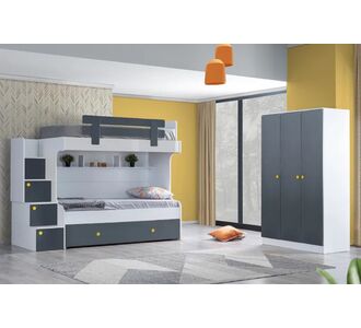 Stewehome Κουκέτα με σκάλα 92569082 |  Παιδικά έπιπλα στο espiti