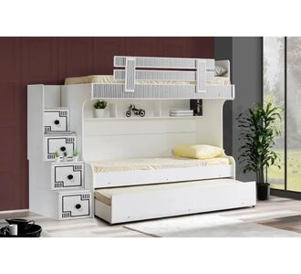 Stewehome Κουκέτα με σκάλα 9260427 |  Παιδικά έπιπλα στο espiti