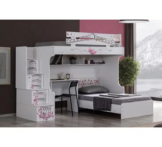 Stewehome Κουκέτα κρεβάτι με γραφείο 13535238 |  Παιδικά έπιπλα στο espiti