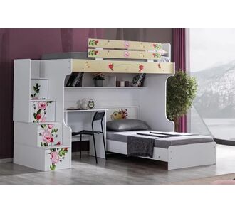 Stewehome Κουκέτα κρεβάτι γραφείο ράφι 90374109 |  Παιδικά έπιπλα στο espiti