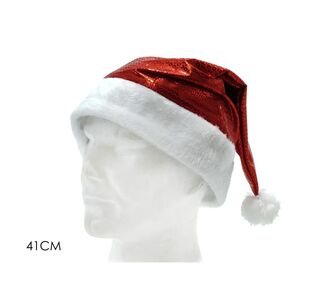 Σκούφος Άι Βασίλη Κόκκινο/Λευκό 41cm 06510919 ArteLibre |  Χριστουγεννιάτικα Διακοσμητικά στο espiti