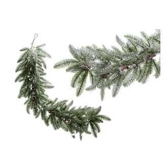 Γιρλάντα Χιονισμένο Με Berries 103cm 06511948 ArteLibre |  Χριστουγεννιάτικα Διακοσμητικά στο espiti