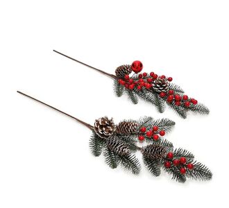 Κλαδί Berries Κουκουνάρια 60cm Σε 2 Σχέδια 06511968 ArteLibre |  Χριστουγεννιάτικα Διακοσμητικά στο espiti