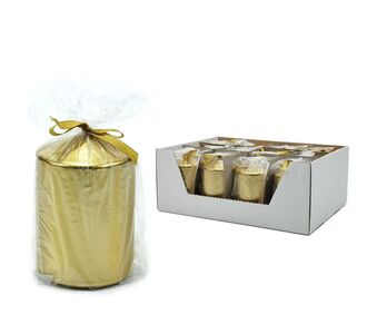 Κερί Κύλινδρος Χρυσό Φ7x10cm 06512259 ArteLibre |  Χριστουγεννιάτικα Διακοσμητικά στο espiti