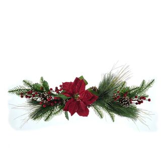 Χριστουγεννιάτικο Κλαδί Με Αστέρι Poinsettia 60cm 06513562 ArteLibre |  Χριστουγεννιάτικα Διακοσμητικά στο espiti