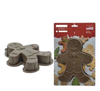 Χριστουγεννιάτικο Καλούπι Gingerbread Σε Σιλικόνη 26cm 06513190 ArteLibre |  Χριστουγεννιάτικα Διακοσμητικά στο espiti