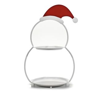 Χριστουγεννιάτικη Βάση Λευκή Με Καπέλο 50cm 06513282 ArteLibre |  Χριστουγεννιάτικα Διακοσμητικά στο espiti