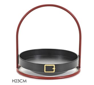 Χριστουγεννιάτικος Δίσκος Κόκκινο 23cm 06513285 ArteLibre |  Χριστουγεννιάτικα Διακοσμητικά στο espiti
