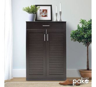 Παπουτσοθήκη-ντουλάπι SANTE pakoworld 20 ζεύγων χρώμα wenge 80x37x123εκ |  Παπουτσοθήκες στο espiti