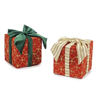 Χριστουγεννιάτικο Δώρο Διακοσμητικό 15x15cm Σε 2 Σχέδια 06513680 ArteLibre |  Χριστουγεννιάτικα Διακοσμητικά στο espiti