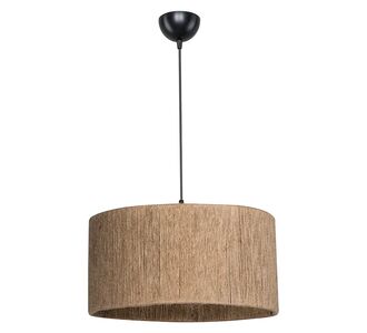 Φωτιστικό οροφής μονόφωτο PWL-1184 pakoworld Ε27 καφέ Φ40x20εκ |  Οροφής στο espiti