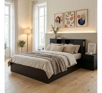 Κρεβάτι OLYMPUS pakoworld σε χρώμα wenge 140x200εκ |  Κρεβάτια στο espiti