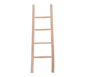 Σκάλα Morjeve pakoworld teak ξύλο σε φυσική απόχρωση 45x6x150εκ |  Διακοσμητκά στο espiti