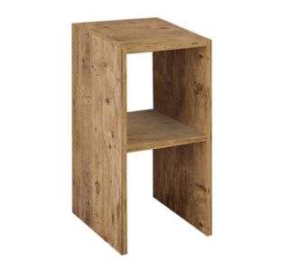 Κομοδίνο Deseo pakoworld σε oak απόχρωση 30x30x60εκ |  Κομοδίνα στο espiti