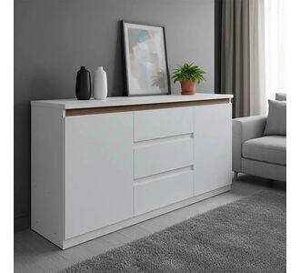 Μπουφές Chiemo pakoworld λευκό 160x40x93.6εκ |  Μπουφέδες στο espiti