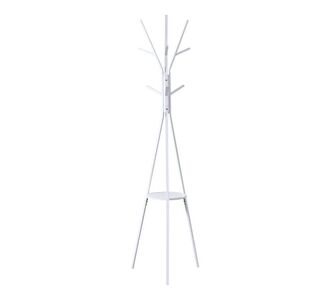 Καλόγερος Denner pakoworld μέταλλο σε λευκή απόχρωση 48.5x48.5x180εκ |  Καλόγεροι -Κρεμάστρες στο espiti