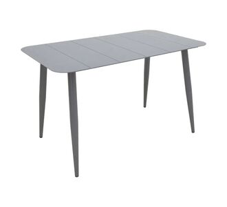 Τραπέζι Vista pakoworld αλουμίνιο σε ανθρακί απόχρωση 150x80x72εκ |  Τραπέζια κήπου στο espiti