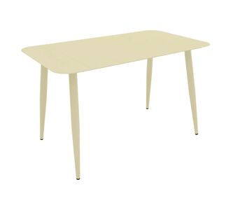 Τραπέζι Vista pakoworld σαμπανί αλουμίνιο 150x80x72εκ |  Τραπέζια κήπου στο espiti
