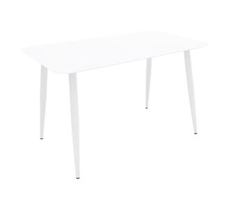 Τραπέζι Vista pakoworld αλουμίνιο σε λευκη απόχρωση 150x80x72εκ |  Τραπέζια κήπου στο espiti