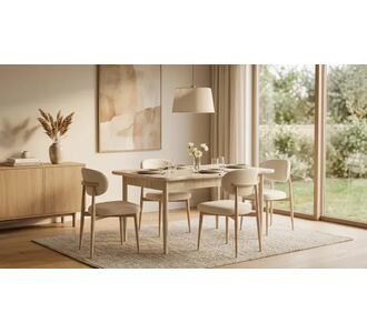 Stewehome Ανοιγόμενη τραπεζαρία Λευκό 80x130 cm 50943062 |  Σετ τραπεζαρίες στο espiti