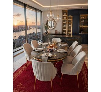 Stewehome Τραπέζι Oslo 6 ατόμων με 6 καρέκλες Λέξους 77830351 |  Σετ τραπεζαρίες στο espiti