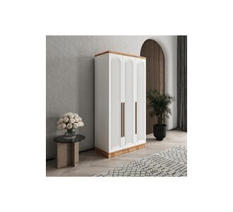 Stewehome Ντουλάπα με 3 πόρτες από MDF ατλαντικού πεύκου για υπνοδωμάτιο σκανδιναβικού μοντέρνου στιλ 105x52x52 cm 83164568 |  Ντουλάπες ρούχων στο espiti