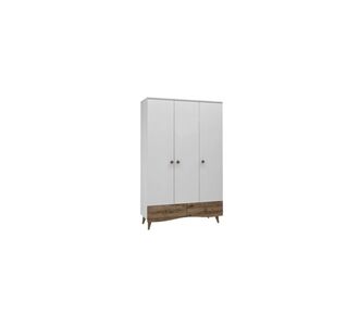 Stewehome Ντουλάπα με 3 πόρτες από MDF κλασικού στιλ 120x50x50 cm 19386324 |  Ντουλάπες ρούχων στο espiti