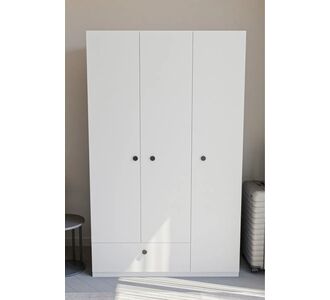 Stewehome Ντουλάπα ρούχων με 3 πόρτες και συρτάρια με ράφι μοντέρνου στιλ 99x41x41 cm 57301760 |  Ντουλάπες ρούχων στο espiti