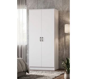 Stewehome Ντουλάπα ρούχων με ράφι και κρεμάστρα για υπνοδωμάτιο μοντέρνου στιλ 78x47x47 cm 42195848 |  Ντουλάπες ρούχων στο espiti