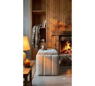 Stewehome Πολυλειτουργικό διακοσμητικό πουφ 40x42 cm 1173358 |  Πουφ στο espiti