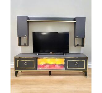 Stewehome Μονάδα τηλεόρασης Βασιλική Φλόγα 180x31x45 cm 620665 |  Έπιπλα τηλεόρασης στο espiti