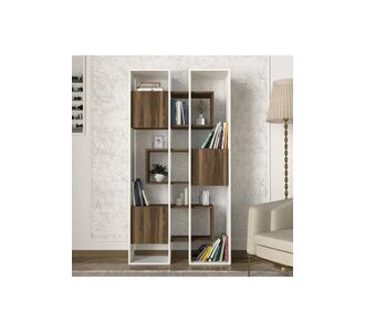 Stewehome Ραφιέρα Δαπέδου / Λευκή Βιβλιοθήκη (6 cm) 95.9x29.6x183.6 cm 775029 |  Βιβλιοθήκες στο espiti
