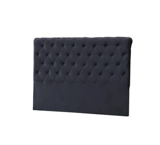 Stewehome Κεφαλάρι Κρεβατιού Καπιτονέ Diamond Velvet 120x200 cm 213811 |  Κρεβάτια στο espiti