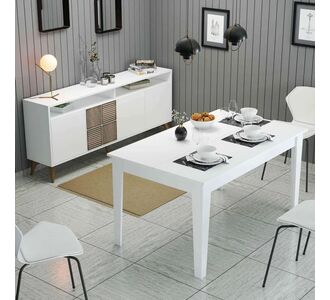 Stewehome Σετ Τραπεζαρίας Μοντέρνος Σχεδιασμός 145x88x75 cm 660495 |  Σετ τραπεζαρίες στο espiti