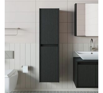 Stewehome Ντουλάπι Πετσετών Μπάνιου με Ράφια 35x30x130 cm 121384 |  Στήλες Μπάνιου στο espiti