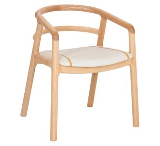ΠΟΛΥΘΡΟΝΑ ΤΡΑΠΕΖΑΡΙΑΣ EFFY HM18393.01 ΦΡΑΞΙΝΟΣ ΣΕ OAK-ΚΑΘΙΣΜΑ ΕΚΡΟΥ PU 60x58x71Υεκ |  Καρέκλες στο espiti