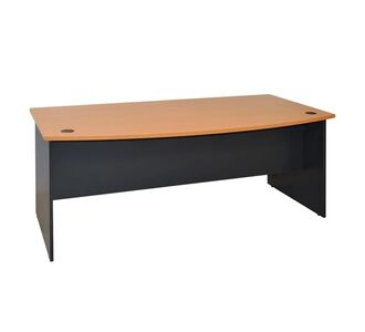 ΓΡΑΦΕΙΟ ΕΠΑΓΓΕΛΜΑΤΙΚΟ 180x93.5x74. CADAK HM2017.01 ΓΚΡΙ-ΟΞΙΑ |  Γραφεία στο espiti
